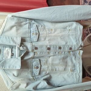 Ashley Vintage Charm Classic Blue Denim Jacket 1997